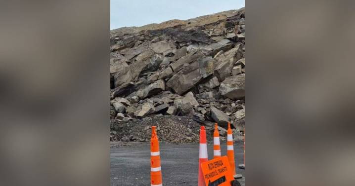 El cerro de Neuquén que dejó atrapada a una familia en 2023, sufrió un nuevo derrumbe: no hubo heridos, pero piden precaución