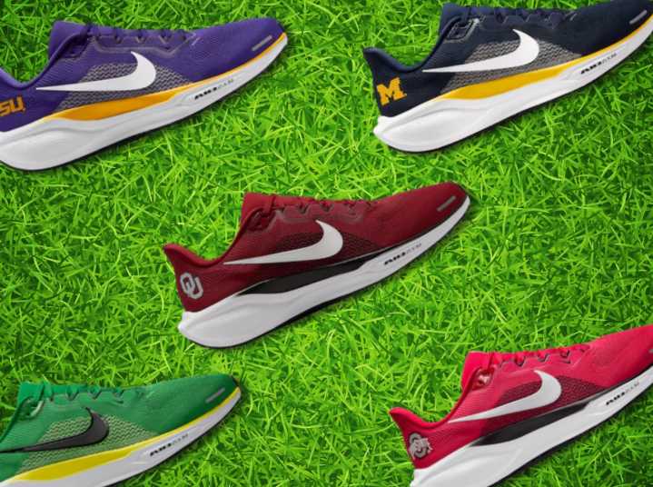 Nike Pegasus 41 NCAA Collection: Rep your college team with new running shoes