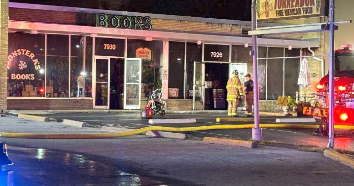Restaurant and book store damaged in overnight fire in Overland Park