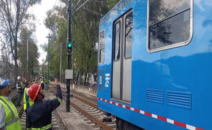 Termina cambio de vías en la Terminal Tasqueña del Tren Ligero; habrá cambios en la operación y rutas de apoyo con RTP