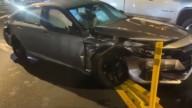 Teen hurt in Broad Street crash, officials say