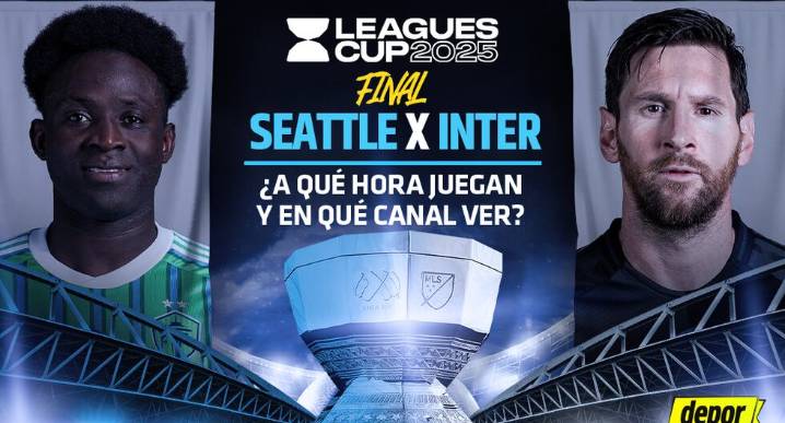 Canal para ver Inter Miami vs. Seattle Sounders por la final de la Leagues Cup
