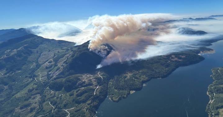 B.C. wildfires: Vancouver Island rain slows fire's growth, brings new challenges