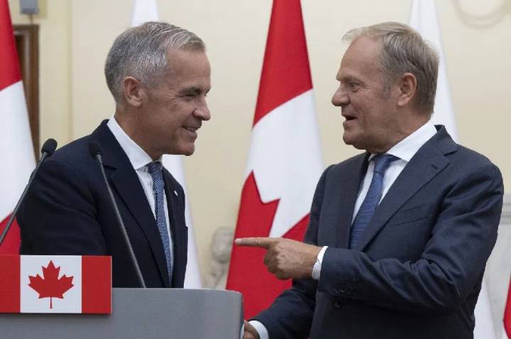 In Warsaw, Carney deepens Canada’s defence, trade ties with Poland
