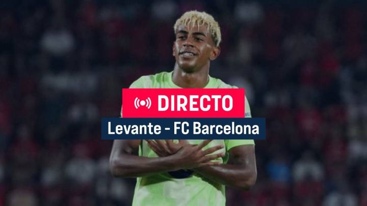 Levante – Barcelona en directo hoy: goles, resultado y última hora del partido de Liga en vivo online gratis