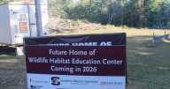Wildlife Habitat Education Center breaks ground at Touch of Nature