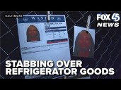 Agents say argument over stolen refrigerator goods leads to stabbing, suspect at
