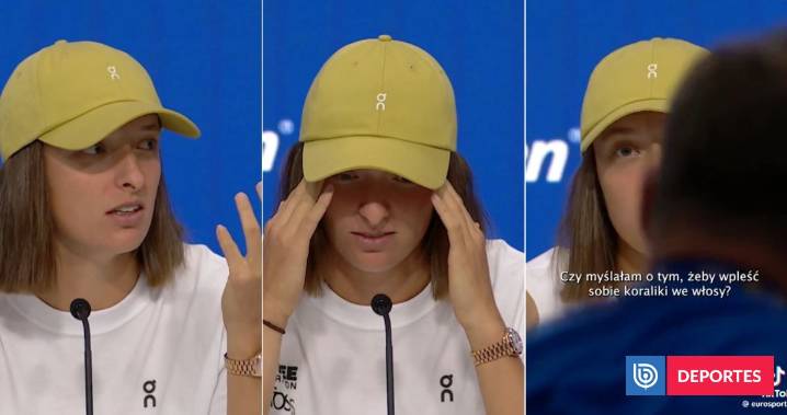 "¿Qué clase de pregunta es esa?": Swiatek encara a periodista que acabó dejando conferencia en US Open
