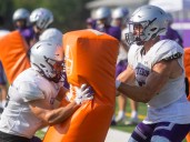 PHOTOS: Western Mustangs football team practice