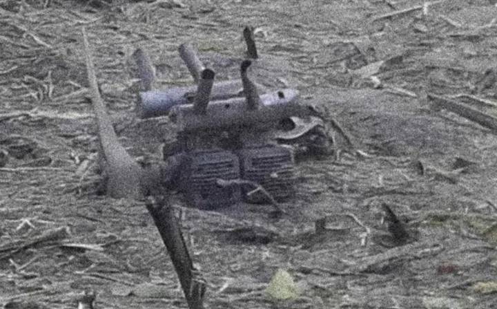 Presunto dron explota en un campo de maíz en Polonia