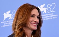 Julia Roberts debuta en la alfombra roja con el director Luca Guadagnino