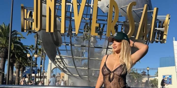 Las postales de Wanda Nara en Los Ángeles: parque de diversiones, compras en Rodeo Drive y cambio de estilo