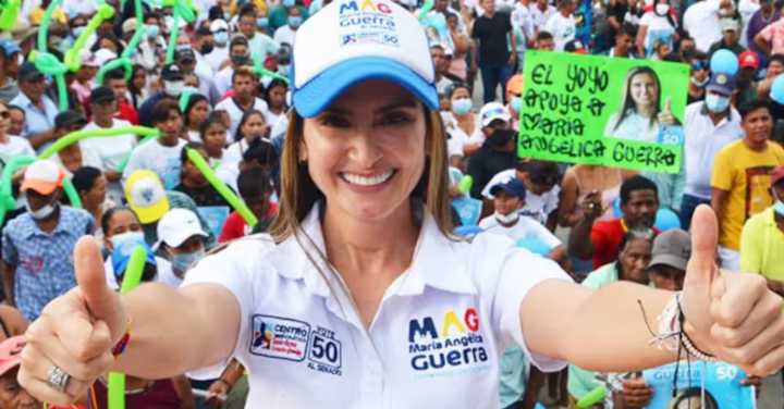 Ella es María Angélica Guerra, quien reemplazará a Miguel Uribe en el Senado
