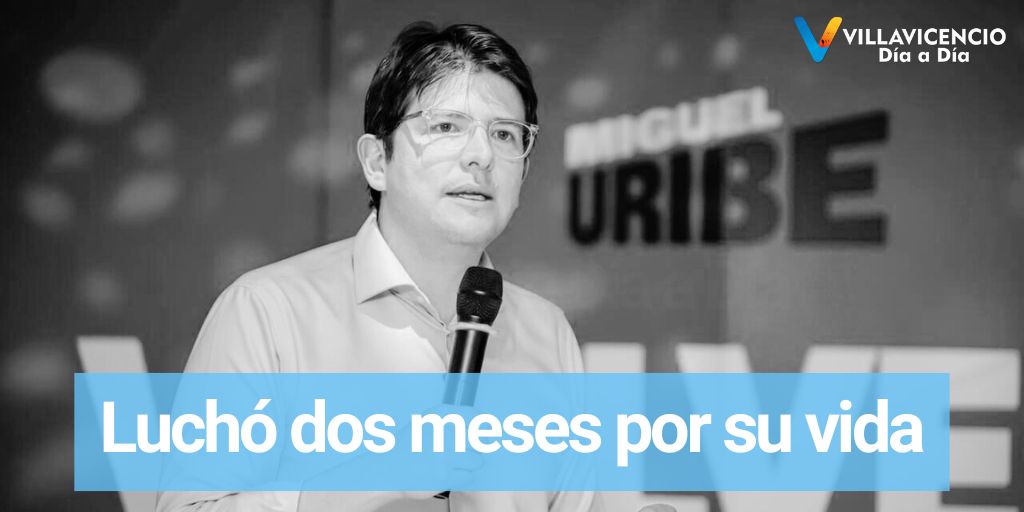 Murió Miguel Uribe a sus 39 años, senador y precandidato presidencial tras atentado sicarial