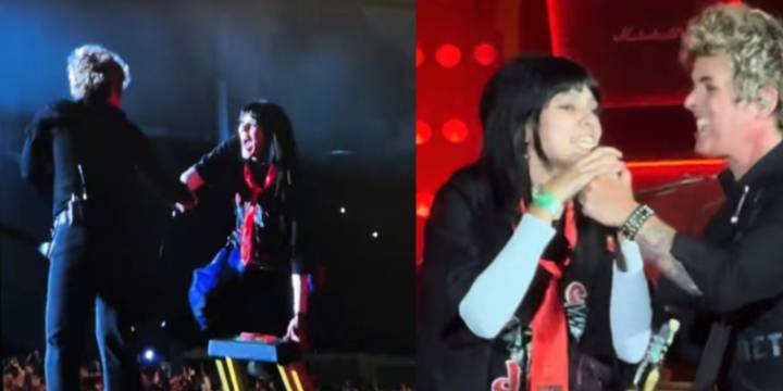 Green Day subió a fan peruana al escenario durante su concierto en Lima: “Lo di todo”