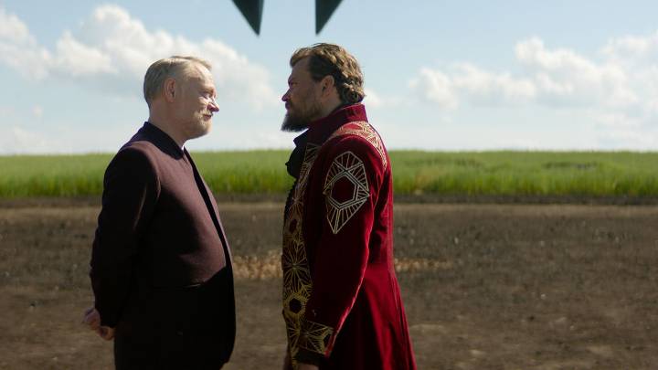 'I will destroy your Vault': Exclusive 'Foundation' Season 3 clip 8 sees Hari Seldon and The Mule face off (video)