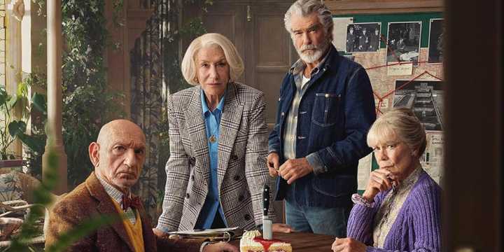 ‘The Thursday Murder Club’ Ending Explained – Every Kill & Killer Revealed! | Ben Kingsley, Celia Imrie, Helen Mirren, Movies, Netflix, Pierce Brosnan, The Thursday Murder Club | Just Jared: Celebrity