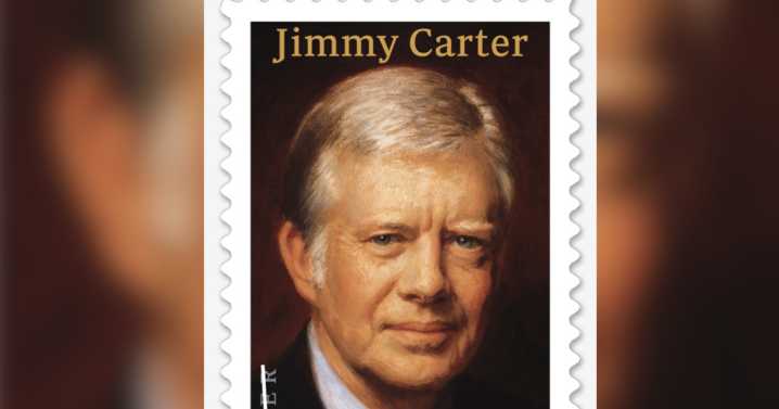 New Forever stamp will commemorate President Jimmy Carter