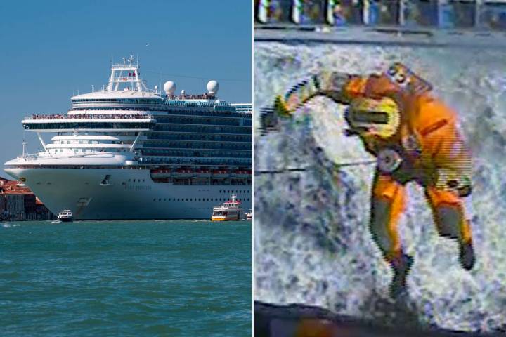 99-Year-Old Cruise Passenger Rescued by Helicopter: Video