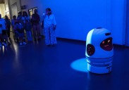 Gara, el robot que guía visitas y supervisa el Gran Telescopio de Canarias