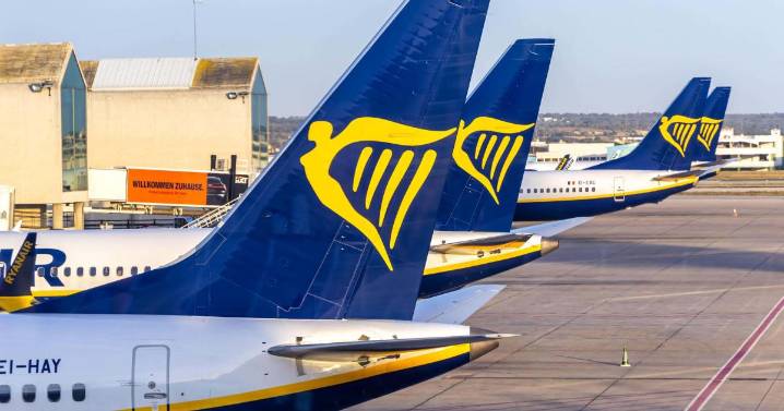 Ryanair sets monthly passenger record despite air traffic control strikes