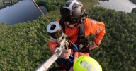 A rescue in Voyaguers National Park put a new State Patrol helicopter to the test