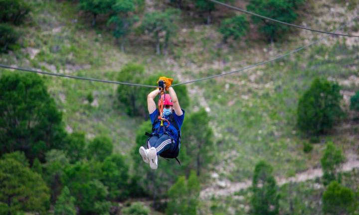 Reinician actividades de aventura en el Parque Barrancas