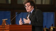 Milei evitó referirse a las coimas: se centró en las tasas de interés que suben por el "riesgo kuka"
