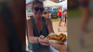 Bite into delicious and cheesy Korean corn dog at Iowa State Fair
