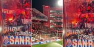 Los videos de los graves incidentes de los hinchas de la U de Chile que interrumpieron el duelo ante Independiente