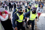 Arrestan a 466 personas en una manifestación a favor de grupo propalestino en Londres