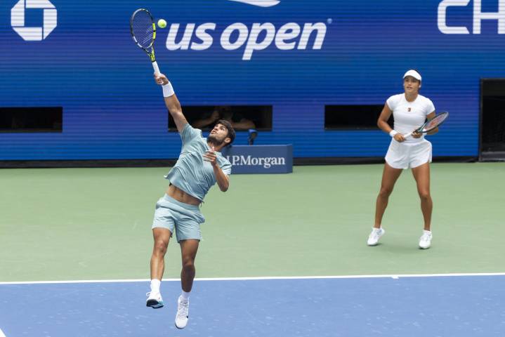 Alcaraz, Djokovic, Williams y Osaka, las estrellas dicen adiós al dobles mixto