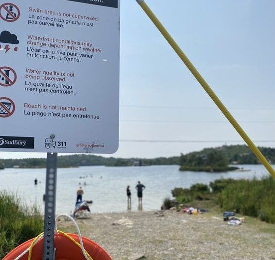 Sudbury has more than 330 lakes. And even more perfect swimming spots