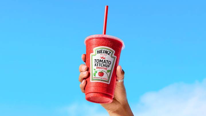 Heinz partners with Smoothie King for a Tomato Ketchup Smoothie