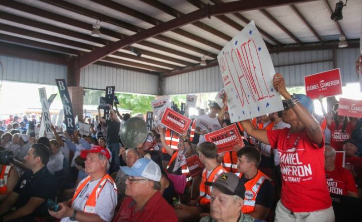 Republicans spar over chance at McConnell's seat at 145th annual Fancy Farm picnic