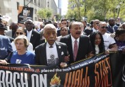 Al Sharpton leads pro-DEI 'March on Wall Street' on anniversary of the 1963 March on Washington