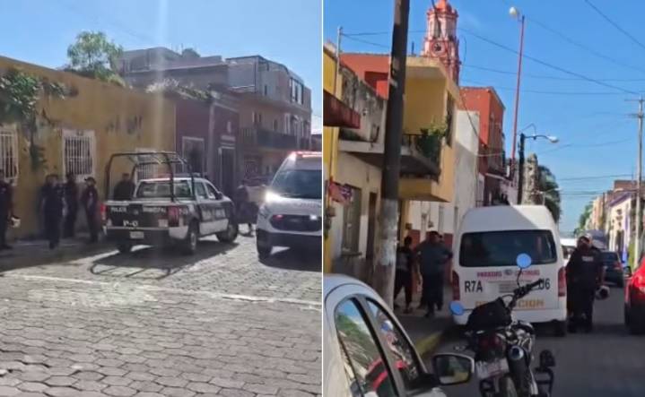 Persecución en Atlixco tras asalto deja dos detenidos y choque con combi