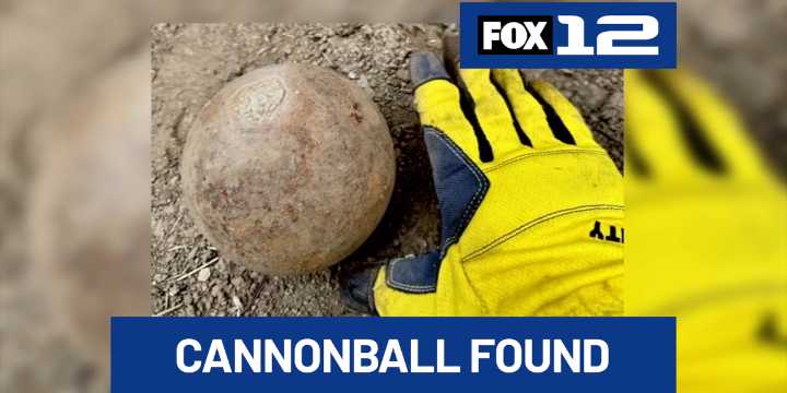 ‘It was pretty terrifying,’: Vancouver woman finds cannonball in her backyard
