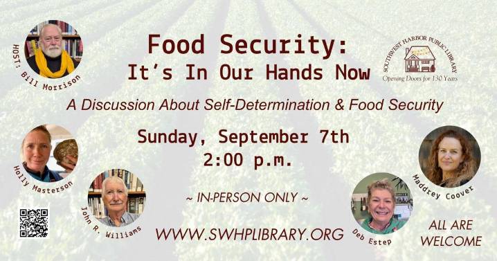 Join the Conversation: Food security-it's in our hands now