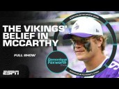 How much do the Vikings actually believe in J.J. McCarthy?