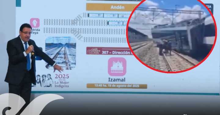 “Fue un percance de vía, no un descarrilamiento”, aclara director del Tren Maya