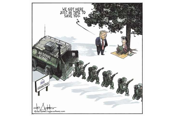 Pro/Con: Federal military forces inappropriate for local crime