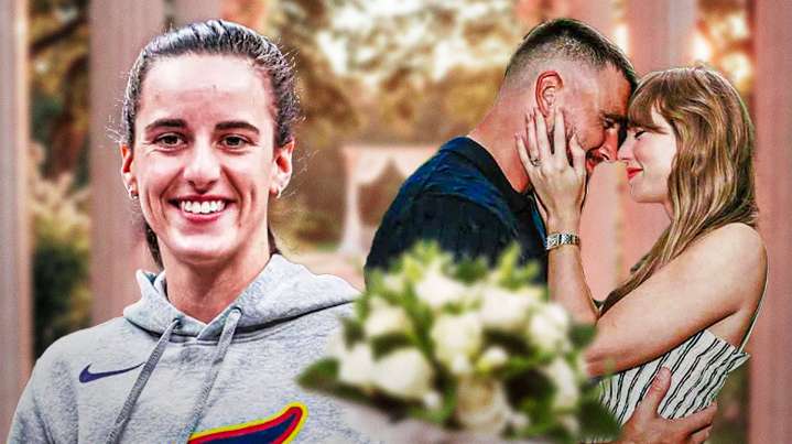 Caitlin Clark reacts to Taylor Swift-Travis Kelce engagement with fitting song