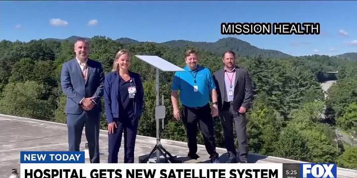 Hospital in WNC gets new satellite system