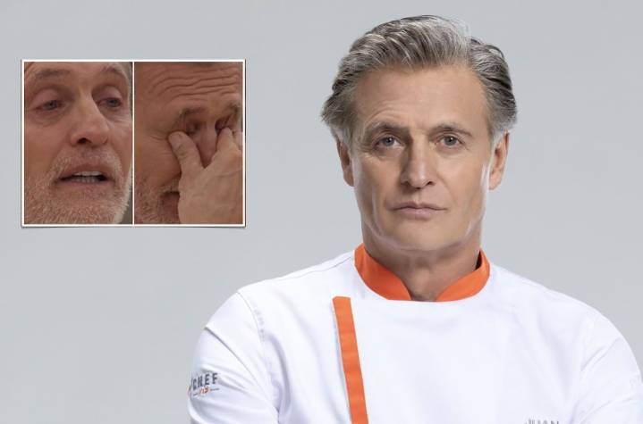 Juan Soler llora en Top Chef VIP con esta confesión