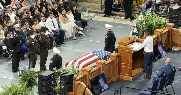 Slain officer Eric Estrada remembered as being a ‘one of a kind’ father and policeman