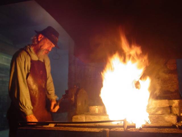 Junior Apprentice Day at the Blacksmith Shop