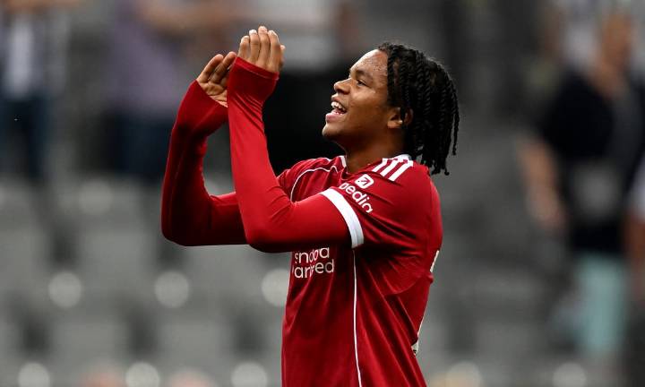 Liverpool: Arne Slot explains what makes Rio Ngumoha so special after last
