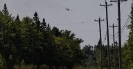 Nova Scotia officials battling out-of-control wildfire — and monitoring hurricane