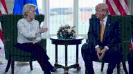 Trump says he discussed missing children with EU chief